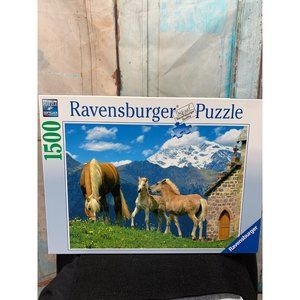 Ravensburger Puzzle, Horses, 1500 Pieces